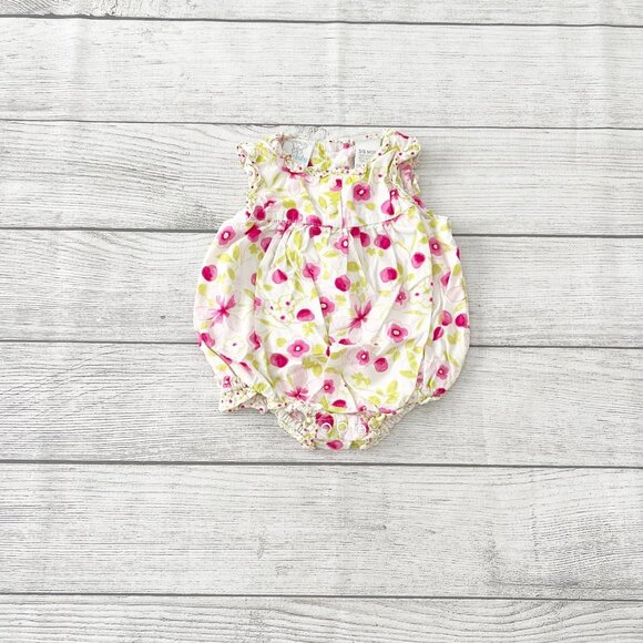 Koala Baby Floral Sleeveless Bubble Romper - Picture 1 of 3